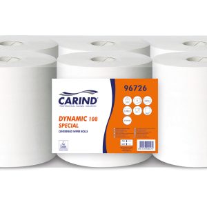 CARIND® DYNAMIC 108 SPECIAL - CENTREFEED WIPER ROLLS