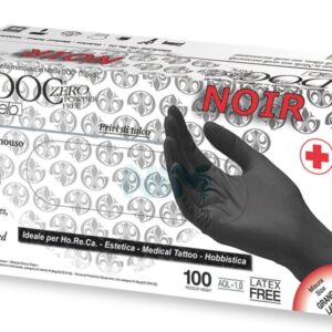 Guanto in nitrile nero