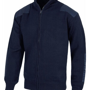MAGLIONE ZIP LUNGA